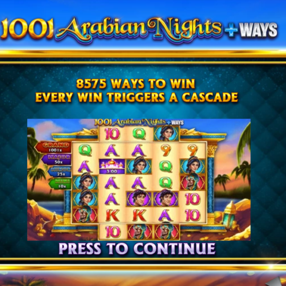 Arabian Nights Slot by NetEnt